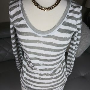 DKNY TOP LONG SLEEVES 80% COTTON